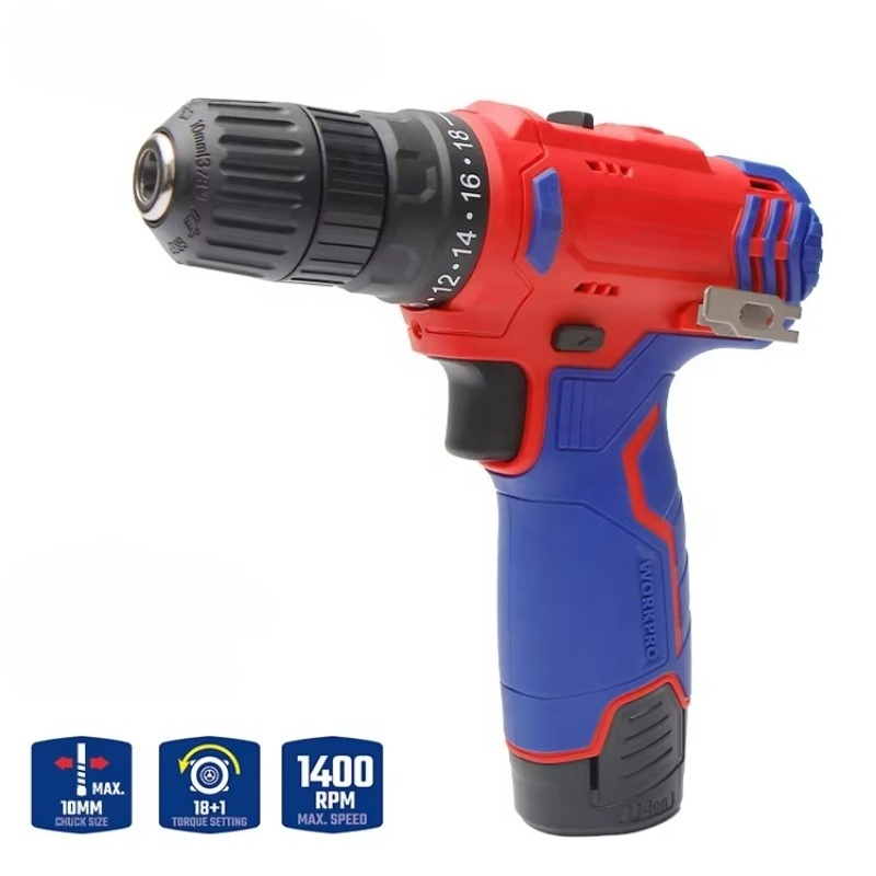 Power Tools Cordless - Perceuse sans fil 12V 10mm, outil