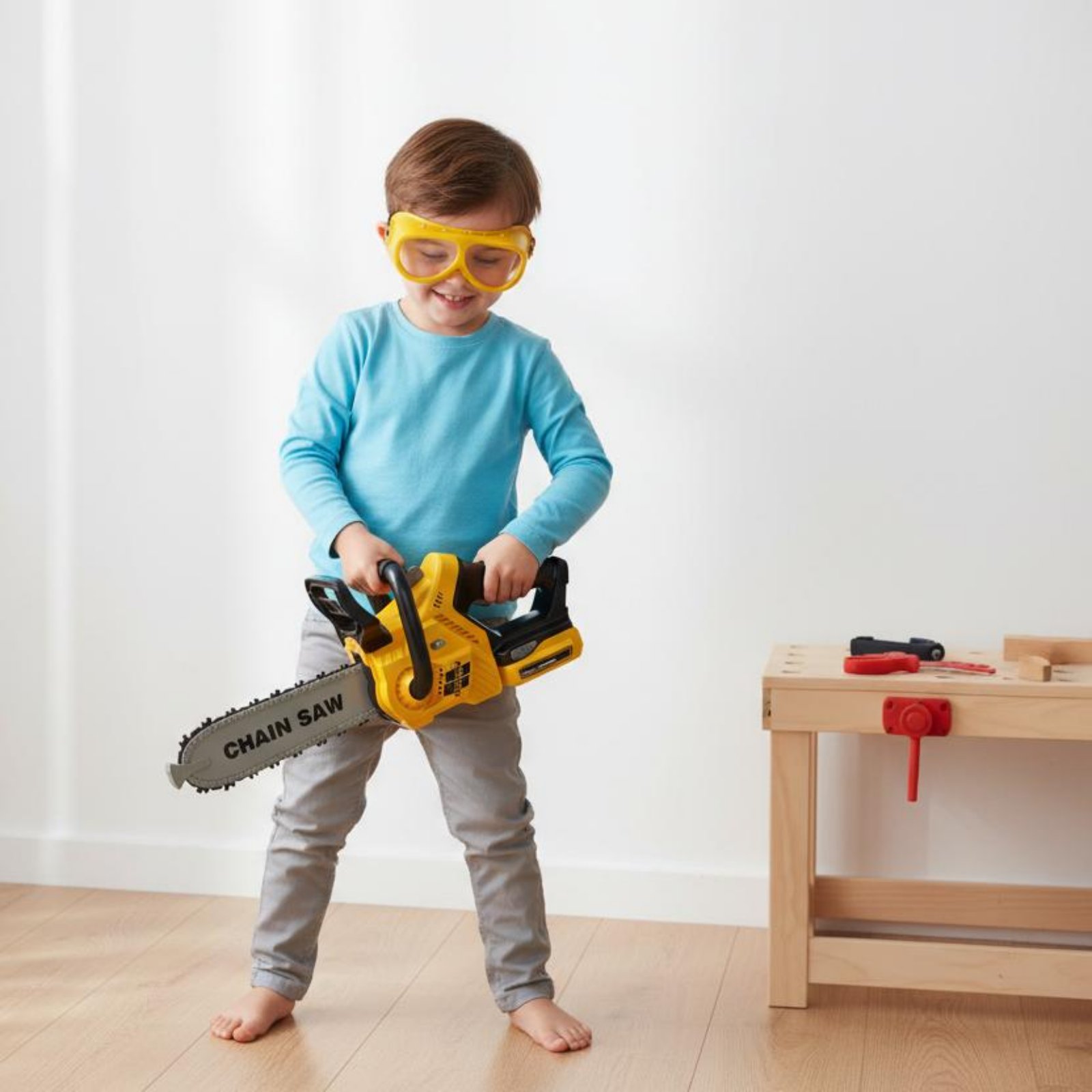 Power Tools Skills - Ensemble de perceuse électrique jouet, kit