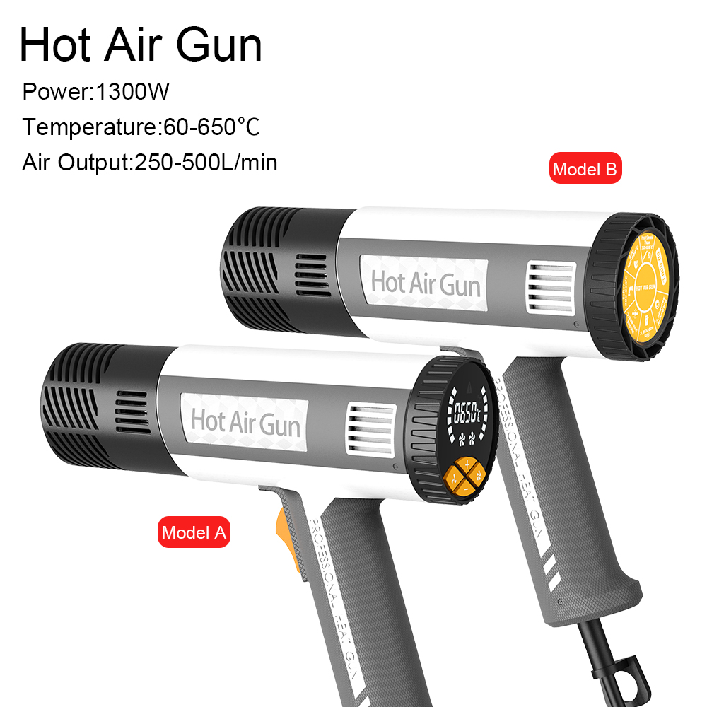 Heat Gun Variable - Pistolet thermique intelligent à affichage numérique