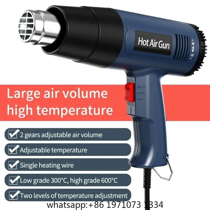 Heat Gun Variable - Pistolet à air chaud 2000W, électrique,