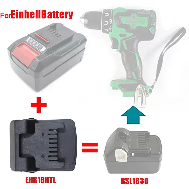 Power Tools Hikoki - Adaptateur convertisseur EHB18HTL pour batterie Einhell