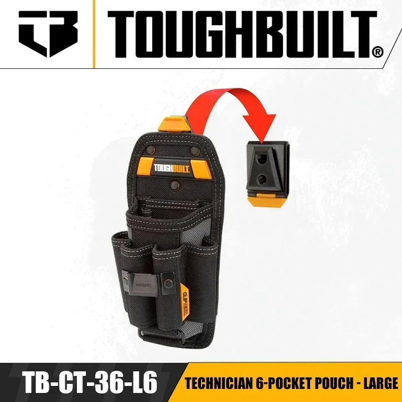 Power Tools Technician - TOUGHBUILT TB-CT-36-L6 pochette pour technicien à