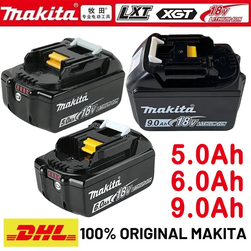 Power Tools Makita Set - Batterie Li-ion 18V d'origine Makita BL1860