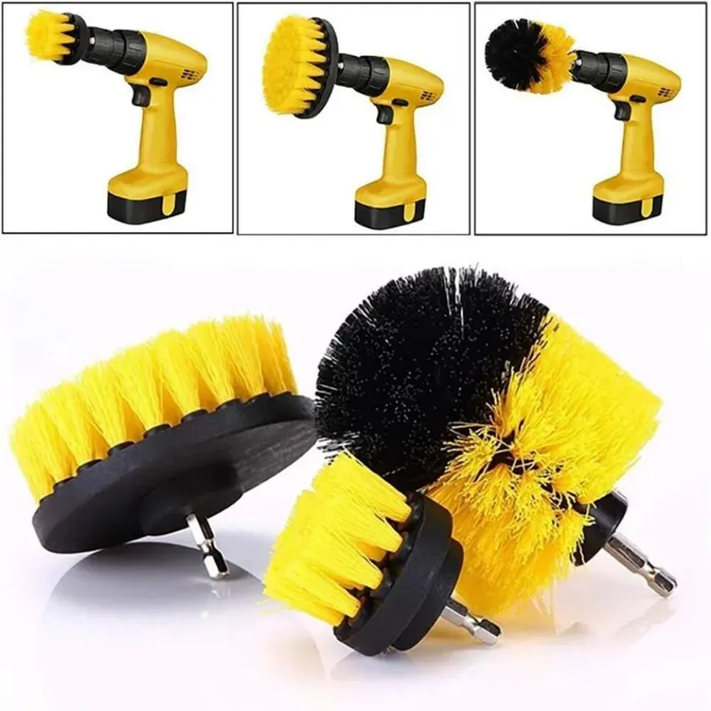 Power Tools Equipment - Kit de 3 brosses de nettoyage