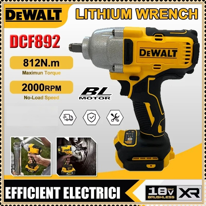 Power Tools Impact Wrench - Clé à chocs électrique sans balais