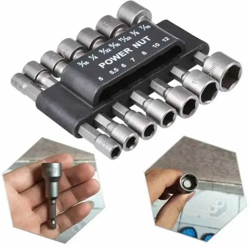 Power Tools Extension - Jeu de 9/14 pièces, clé à