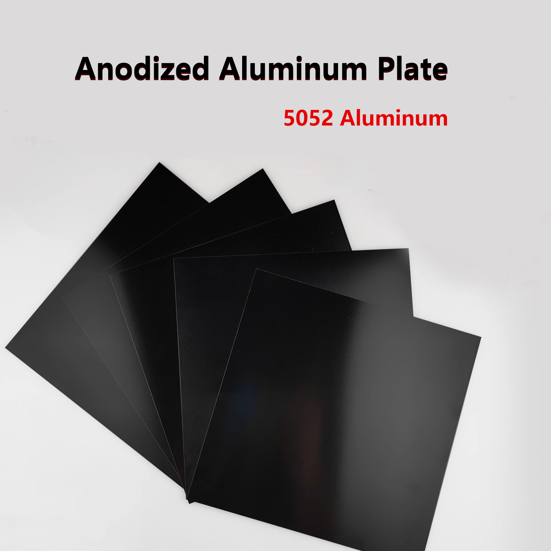Power Tools Manufacturers - Plaque en aluminium anodisé noir 100mm/200mm/300mm,