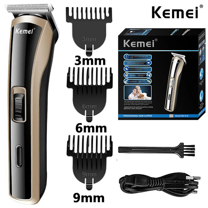 Power Xchange Tools - Kemei électrique sans fil tondeuse à