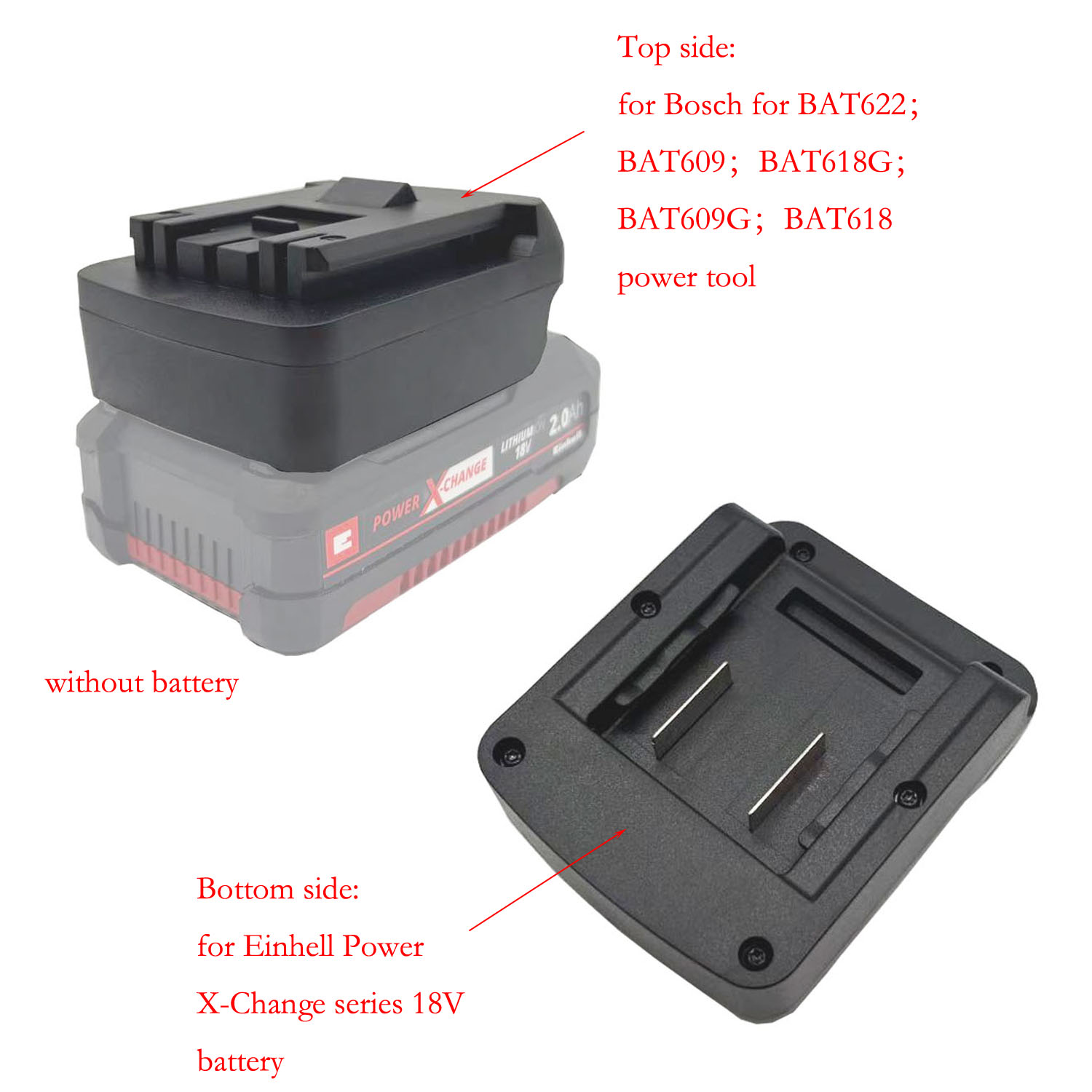 Power Xchange Tools - Convertisseur adaptateur de batterie pour batterie