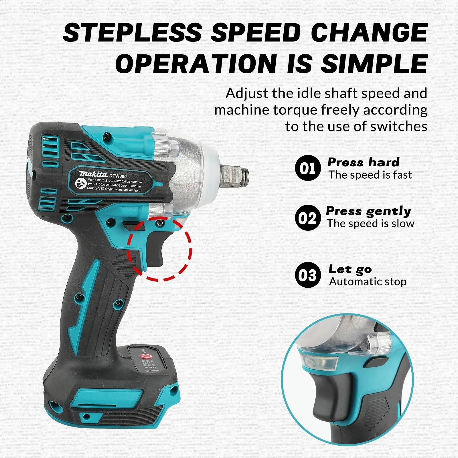 Clé à chocs sans fil Makita DT - Power Tools Impact Wrench avis et prix