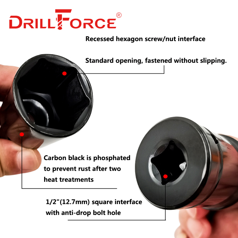Drillforce 14-32mm jeu de doui - Power Tools Impact Wrench avis et prix