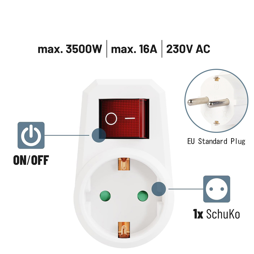 Prise d'extension UE avec inte - Power Tools Extension avis et prix