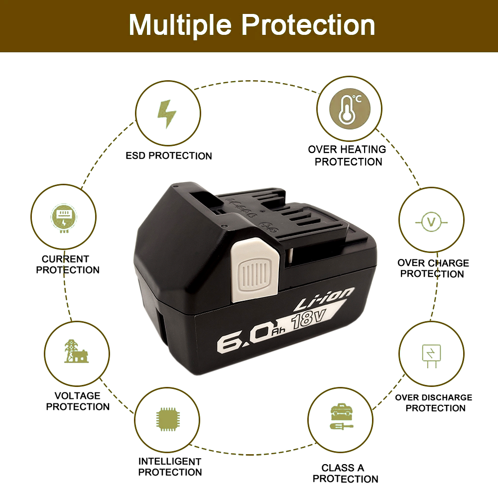 Batterie Li-ion 18V pour outil - Power Tools Hikoki avis et prix