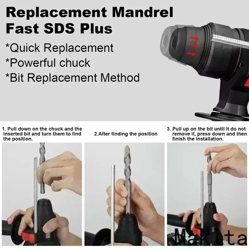 Marteau perforateur sans fil M - Power Tools Jack Hammer avis et prix