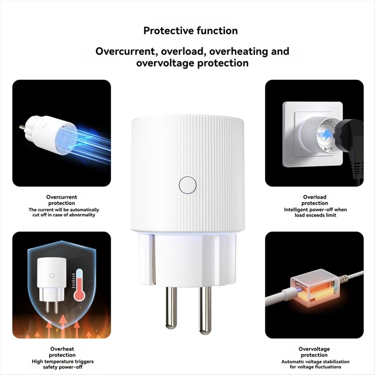 Prise intelligente WiFi 16A, f - Power Tools Google avis et prix