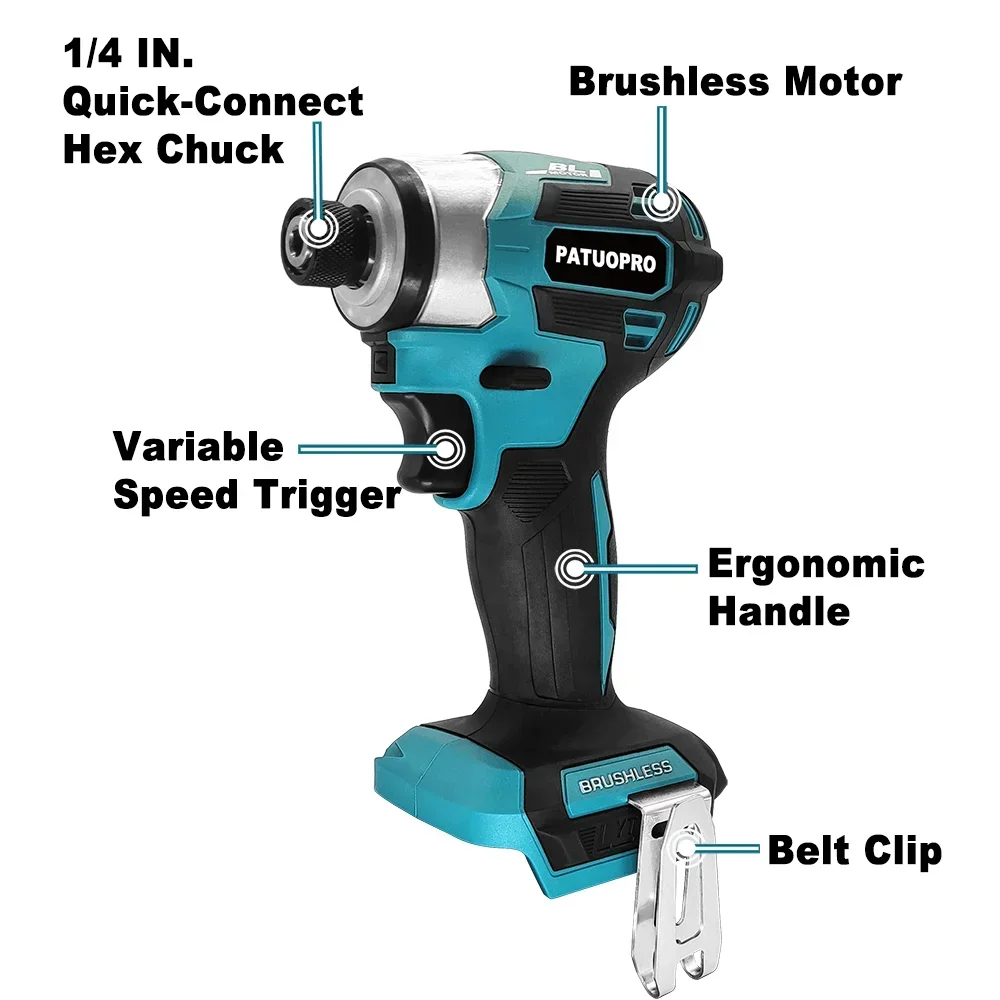 Kit de tournevis à percussion  - Power Tools Makita Set avis et prix