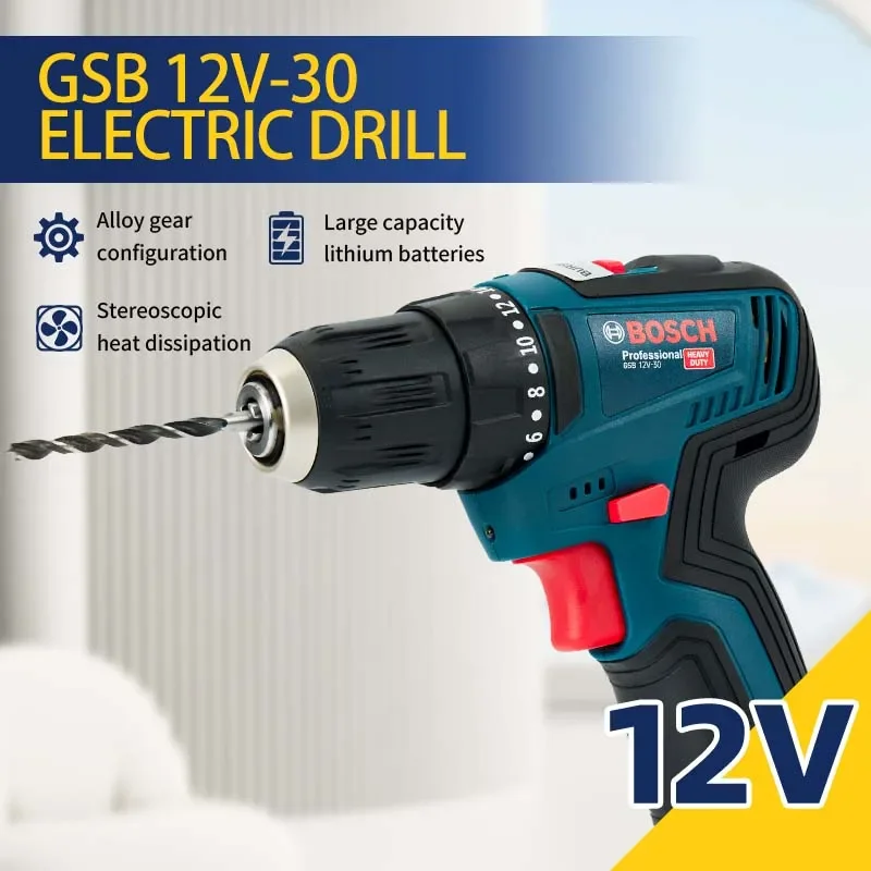 Perceuse électrique Bosch-GSB  - Power Tools Cordless avis et prix