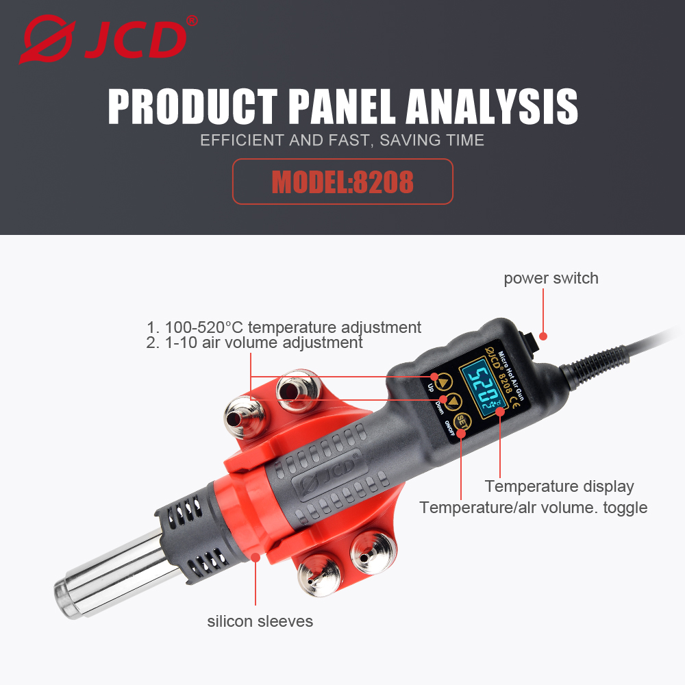 JCD – Station d'air de soudage - Heat Gun Variable avis et prix
