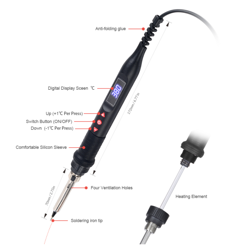 JCD – Station d'air de soudage - Heat Gun Variable avis et prix