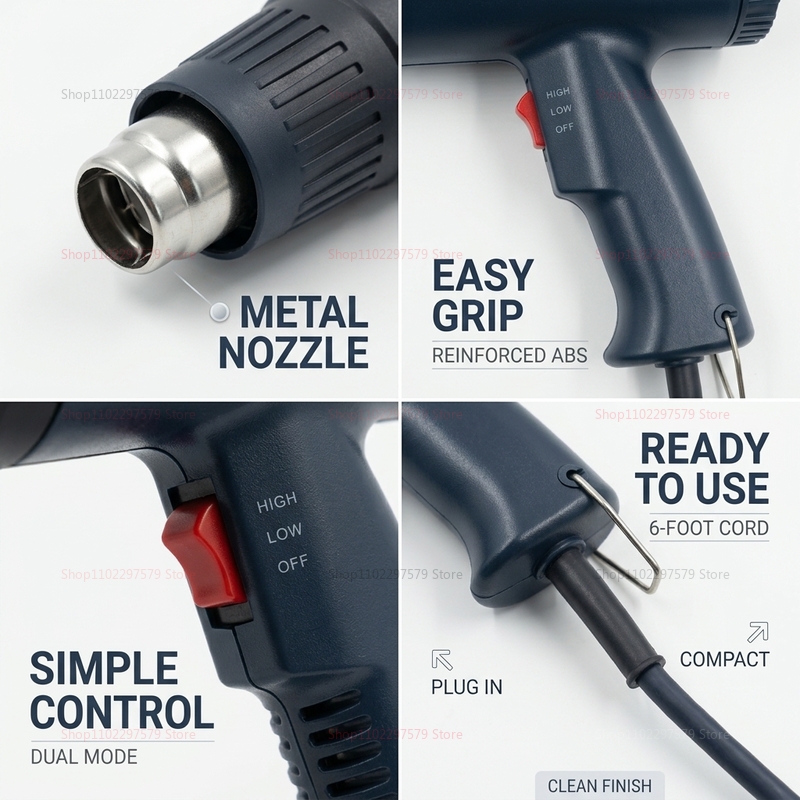 Nouveau pistolet à air chaud 2 - Heat Gun Variable avis et prix