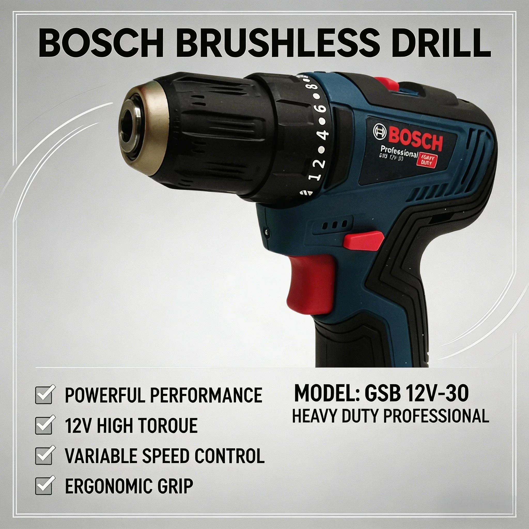 Perceuse électrique Bosch-GSB  - Power Tools Cordless avis et prix