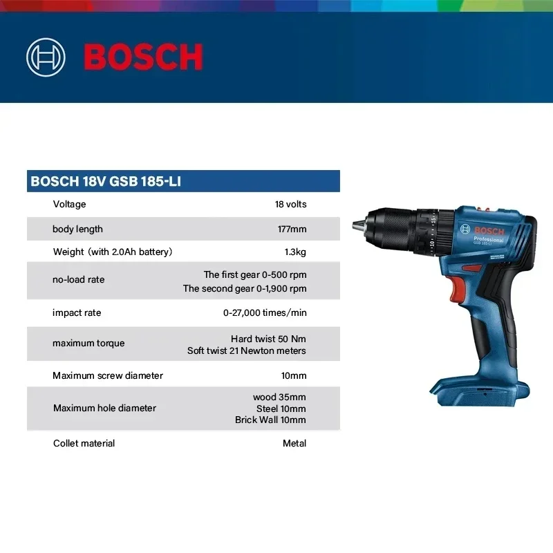 Perceuse à percussion sans fil - Power Tools Cordless avis et prix