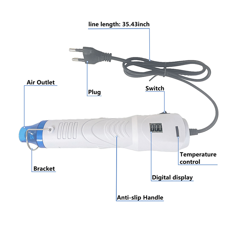 Pistolet thermique 220V, puiss - Heat Gun Variable avis et prix