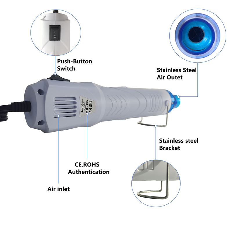 Pistolet thermique 220V, puiss - Heat Gun Variable avis et prix